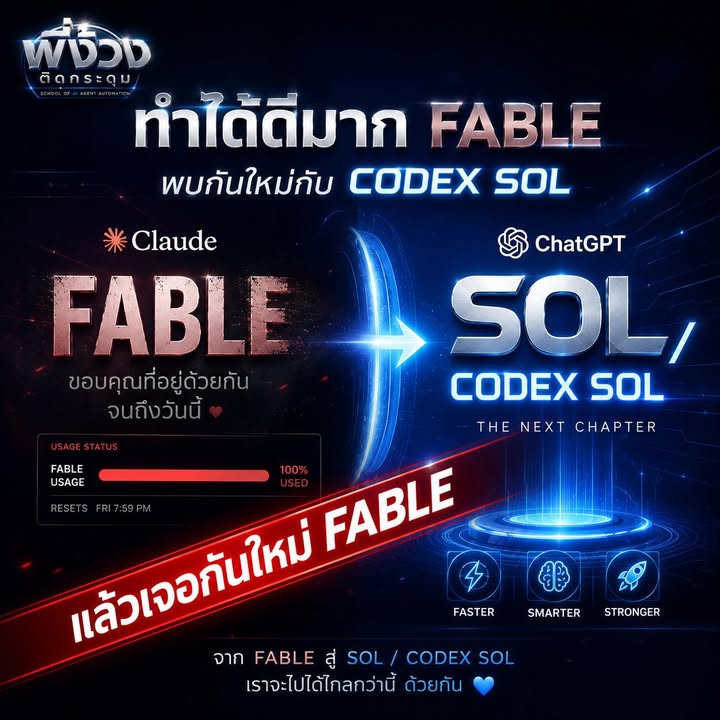 FABLE จบลงแล้ว จุดเริ่มต้นของ CODEX SOL