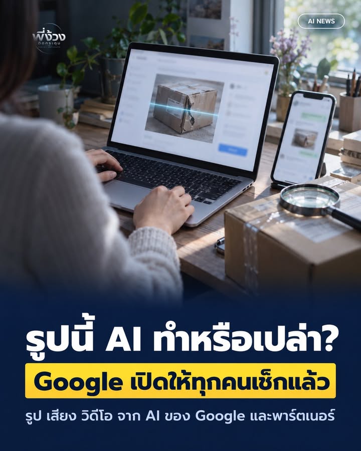 วิธีเช็ก AI Generated Content ด้วย SynthID Detector ของ Google ที่ใครๆ ใช้ได้