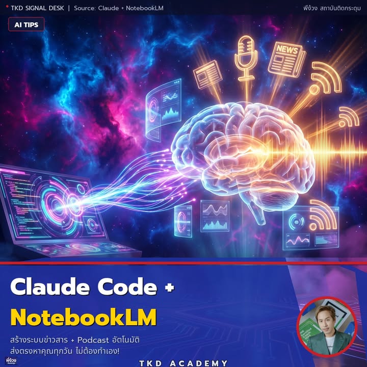 Podcast ข่าว AI อัตโนมัติทุกเช้า? ติดกระดุมเม็ดแรกให้ถูกจริง!