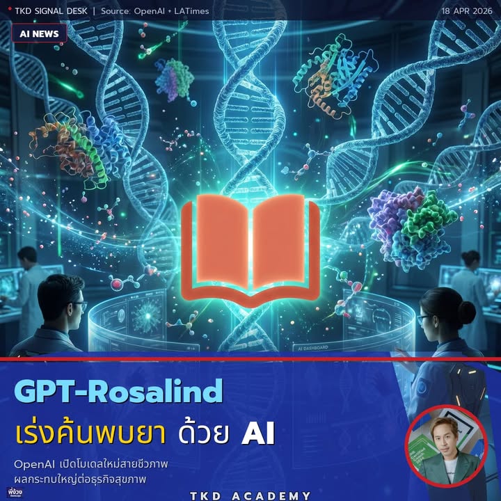 GPT-Rosalind มาแล้ว: AI เฉพาะทางกับการเปลี่ยนแปลงธุรกิจไทย