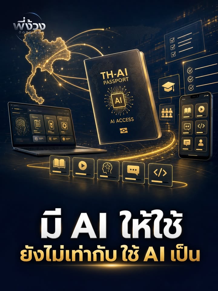 TH-AI Passport: เครื่องมือ vs ทางเดินที่สร้างผลลัพธ์จริง